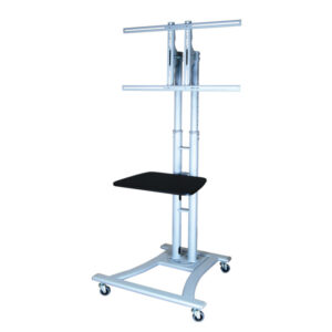 STAFFA  PAVIMENTO PER TV 27-60 LOAD 50KG 600X400 REG ALTEZZA