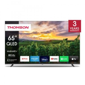 TV 75 THOMSON 4K QLED SMART UHD T2/C2S2 ANDROID 11 FRAMELESS