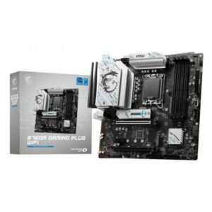 Scheda Madre MSI B760M GAMING PLUS WIFI 1700 4D5 2M.2 4S3 U3.2 GBL H/D MATX DDR5