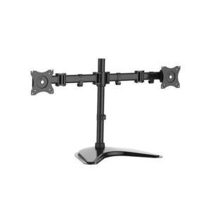 STAFFA TV/MONITOR DA TAVOLO APPOGGI DIMENSIONI DA 13 A 27 2 MONITOR