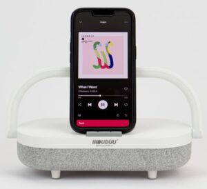 SPEAKER BLUETOOTH 10W LAMPADA BIANC DUDUU MOOD BIANCO X PC/SMARTPHONE