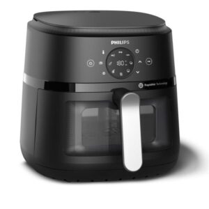 FRIGGITRICE AD ARIA MULTICOOKER XL 6.2 LITRI CON FINESTRA E PROGRAMMI