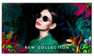 MONITOR 75DS VA 4K 500NIT 4000:1 HDMI QM75C LAN DP WIFI HDMI TIZEN