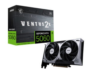 VGA MSI RTX 5060 VENTUS 2X OC 8GB GDDR7 HDMI/3DP