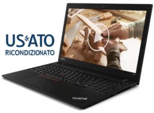 NB RICONDIZIONATO I5 15,6 8GB 256GB NVME W11H I5-8265U LENOVO THINKPAD L590