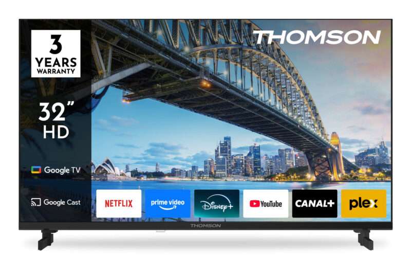 TV 32 THOMSON LED  SMART GOOGLE TV T2/C2S2 GOOGLE TV