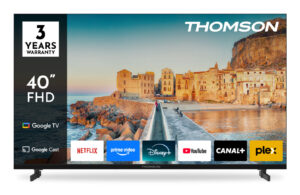 TV 40 THOMSON LED  SMART GOOGLE TV T2/C2S2 GOOGLE TV
