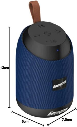 SPEAKER BT + BLUETOOTH PORTABLE ENERGIZER 6W + RADIO BTS 061 BLU