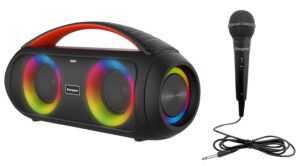 SPEAKER BT + POWERB ENERGIZER PARTY BLUETOOTH RGB 16W + RADIO E MIC