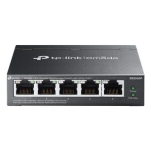 SWITCH OMADA 5-PORTGB EASY MAN 4POE 4XGB POE+P 1GB NNO POE FANLESS SDN