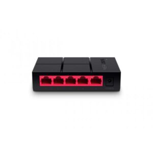SWITCH DESKTOP 5P GIGABIT RJ45 AUTO MDI/MDIX GREEN ETHERNET