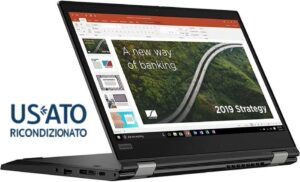 NB RICONDIZIONATO I5 13.3 8G 256NVME FHD W11H I5-10210U YOGA L13 LENOVO TOUCH