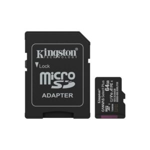 SD MICRO 128GB CL10 UHS-I CON ADATT 150MB/S LET.85MB/S SCRIT.KINGSTON