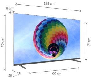 TV 55 THOMSON UHD  SMART 4K QLED T2/C2S2 GOOGLE TV