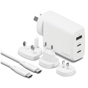 ALIMENTATORE DA VIAGGIO 67W ADATTAT US,AU,UK,EU   USB-C CABLE