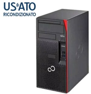 PC RICONDIZIONATO I5 8GB 256SSD W10P I5-7400 FUJITSU P557 DDR4 MTOWER