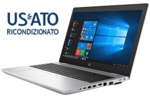 NB RICONDIZIONATO I5 15.6 16GB 512SSD W11P I5-8250U HP 650 G5  FHD DDR4