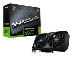 Scheda Grafica MSI RTX 5070 SHADOW 2X OC 12G 12GB GDDR7 256BIT 1H/3DP BULK
