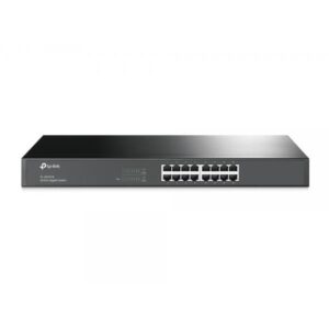 SWITCH 16P GIGABIT RACK MOUNTABLE S STEEL CASE TPLINK