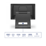 MONITOR TOUCH 15,6TN VGA HDMI DP 10TOC DVI IP54 USB3.1 SMOOTHTOUCH 16:9 MM