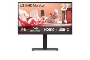 MONITOR 27IPS 2K QHD USB65W 2HDMI 2DP 27BA75QB-B REG ALTEZZA PIVOT MM