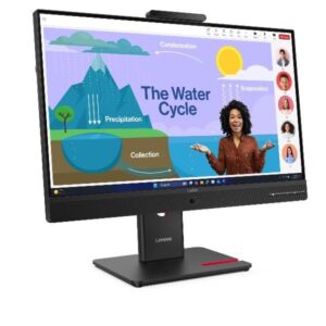 Monitor 23.8IPS HDMI DP FHD BK USB MM T24D-4V 100W WEBCAM LAN VOIP DAISY
