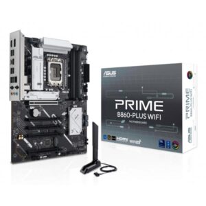 Scheda Madre ASUS PRIME B860-PLUS WIFI 1851 4D5 2M2 4S3 1HD/2DP ATX
