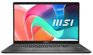 NOTEBOOK 15,6 C5 120U 16GB 512SSD FD MSI MODERN 15 – BACKLIT KEYBOARD