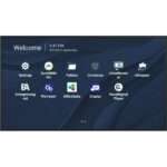 MONITOR 75DS UHD 4K  HDMI AND11 OPS MM USBC RJ45 24/7 500NIT 4/32 AND11