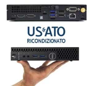 PC RICONDIZIONATO I5 16GB 256SSD W11P I5-8X00T DELL 3060 MICRO