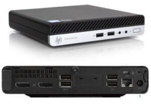 PC RICONDIZIONATO I5 16GB 256GB SSD DM W11P I5-8500T 400 G4 TINY-MINI