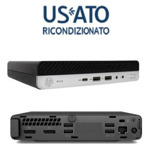 PC RICONDIZIONATO I5 16GB 256GB DM W11P I5-8X00T  600/800 G4 MINI