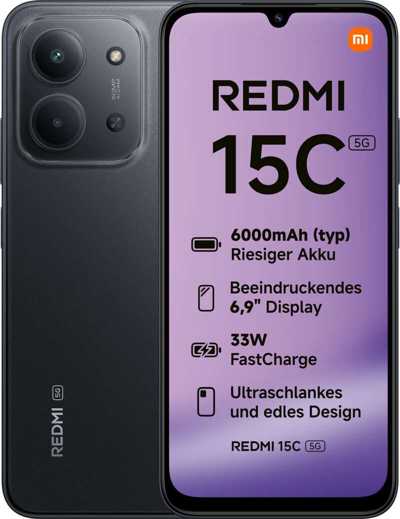 16 XIAREDMI15C128BK5G 1