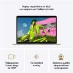Apple MACBOOK AIR 13 M5 16GB/512GB GALAS 10CORE 8GPU M5 GALASSIA 2026