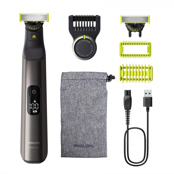 15_1 PHILIPS ONEBLADE 360 QP6552/15 REGOLABARBA