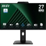 MONITOR 27IPS FHD BK MM PVT DOCK WEBC MSI PRO MP272PMG  1MS 120HZ WEBCAM