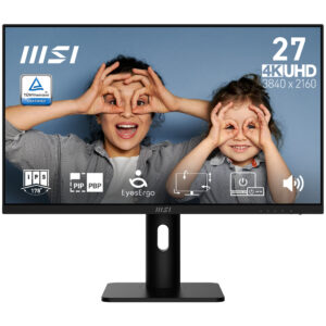 Monitor 27IPS UHD 4K BK MM PIVOT H/DP MSI PRO MP273UP E6 60HZ