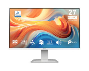 Monitor 27IPS FHD WH MM H/DP/VGA 144HZ MSI PRO MP273W E14 BIANCO TILT REG