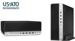 PC RICONDIZIONATO I3 8GB 256GB SFF W11P I3-8100T 600 G4