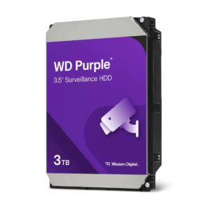 HD 3,5 3TB 5400RPM 128MB PURPLE SATA3 INTELLIPOWER VIDEOSURVEL